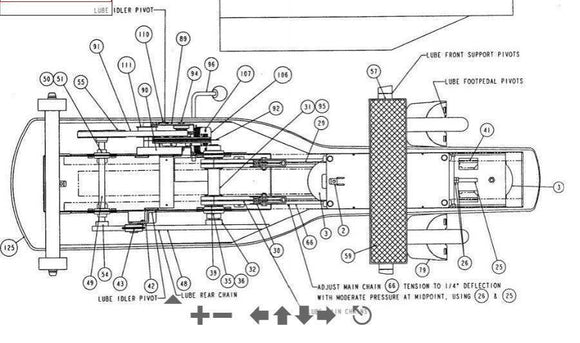 Nu-Step Nustep TRS-3000 TRS3000 Parts Machine - Pick your Part from the Diagrams - fitnesspartsrepair