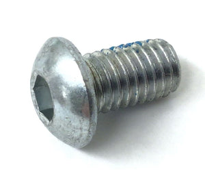 Octane Fitness Elliptical Button Head Chrome Screw M8 X 1.25 X 14mm 109019-001 - hydrafitnessparts