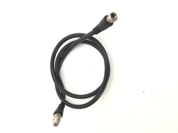 Octane Pro 4500 Elliptical Coaxial Cable Extension Male to Female w/ Adapter - fitnesspartsrepair