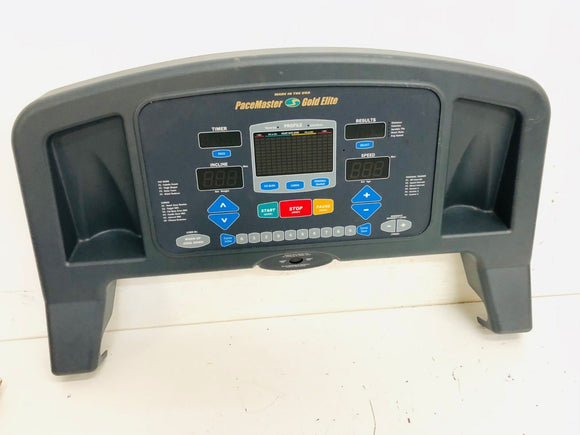 PaceMaster Gold Elite 120 VAC Treadmill Display Console Panel - fitnesspartsrepair