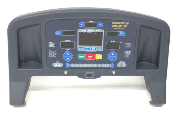 Pacemaster Gold Elite VR-120 VAC Treadmill Display Console Assembly DGFVRPNL-R9 - hydrafitnessparts
