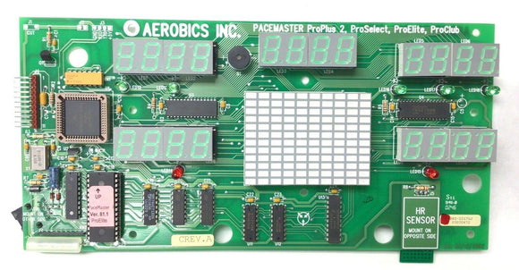 PaceMaster Pro Elite Treadmill Display Console Circuit Board PPI-2217LJ - hydrafitnessparts