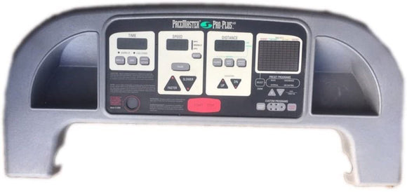 Pacemaster Proplus Pro Plus HR Treadmill Upper Display Console Membrane & Electronic Circuit Board - fitnesspartsrepair