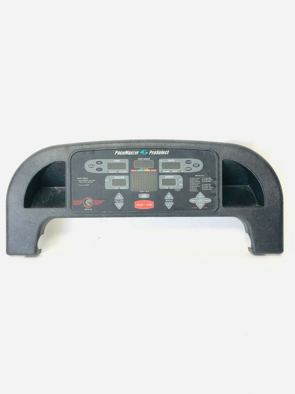 Pacemaster ProSelect Treadmill Display Console Penal - fitnesspartsrepair