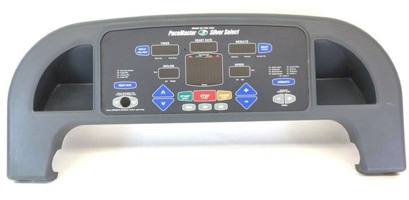 Pacemaster Silver Select Treadmill Display Console Assembly 120 VAC DSSPNL - hydrafitnessparts