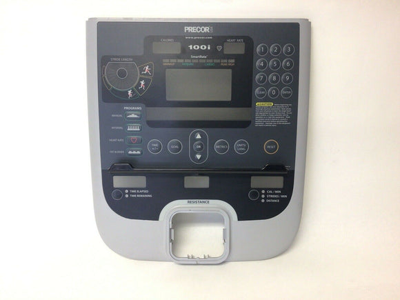 Precor 100i Elliptical Display Console Housing with Touch Pad 49465-101 - hydrafitnessparts