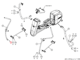 Precor 447-EFX4X7-18 Elliptical Front Link Cover MFR-47023 PPP000000047023106 - hydrafitnessparts