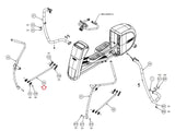 Precor 447-EFX4X7-18 Elliptical Left Linkage Assembly PPP00RX10L63VV2002 - hydrafitnessparts