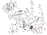 Precor 5.21 EFX 5.23 EFX 5.25 Elliptical Hex Head Bolt PPP000000RX0WRG000 - hydrafitnessparts