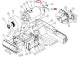 Precor 9.21si Treadmill Rear Power Entry DC Drive Motor w/ Mount 43339-101 - fitnesspartsrepair