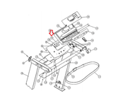 Precor 9.2x 9.4x 944 C844 C944 M9.2x Treadmill Display Console Board 36460-102 - fitnesspartsrepair