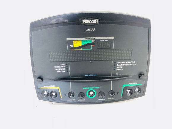 Precor 9.33 m9.33 Treadmill Display Console Panel 45740-101 - fitnesspartsrepair