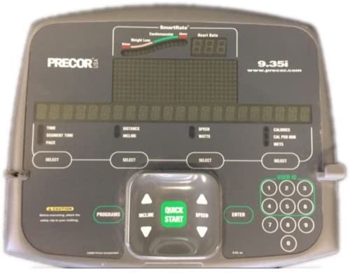 Precor 9.35i Treadmill Upper PCA Console Membrane & Panel Board 48802-102a - fitnesspartsrepair