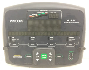 Precor 9.3x - 9.33i Stone Gray (AJLY) Treadmill Display Console Panel 48626-101 - fitnesspartsrepair