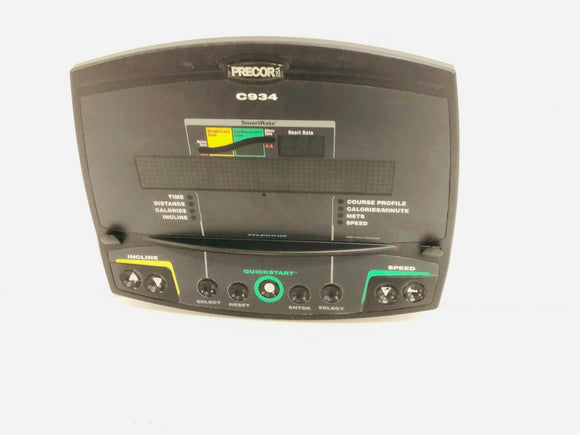 Precor 9.3x C934 C534SP Treadmill Display Console Panel 39024-505 99012-0302-969 - fitnesspartsrepair