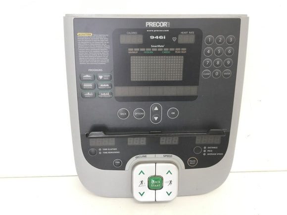 Precor 946i C946i Treadmill Display Console Assembly PPP000000049874101 - fitnesspartsrepair