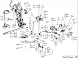 Precor AMT-12 885 823 833 835 Elliptical Back Belt Guide Assembly 301058-101 - hydrafitnessparts