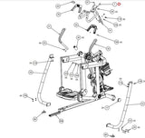 Precor AMT-12 885 833 823 835 Elliptical Cable Assembly PPP000000044905054 - hydrafitnessparts