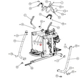 Precor AMT-12 885 833 835 Elliptical SPIROL Spacer 375 X 2.120 FT 303052-101 - hydrafitnessparts