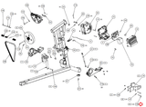 Precor AMT AMT10 AMT12 C100i Elliptical Screw 5/16"-18x35" PPP00000HCCN031350 - hydrafitnessparts