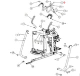 Precor AMT12 833 835 885 C100i Elliptical Cable Assembly 44905-054 - hydrafitnessparts