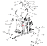 Precor AMT12 833 835 Elliptical Spirol Spacer PPP000000303052101 - hydrafitnessparts