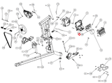 Precor AMT12 833 835 Elliptical Wire Harness Assembly 302130-009 - hydrafitnessparts