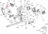 Precor AMT12 HCOM 833 835 Elliptical H-Brake Assembly PPP000000301169102 - hydrafitnessparts