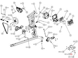 Precor AMT12 HCOM 833 835 Elliptical Narrow Flat Washer WBCN044-007 - hydrafitnessparts