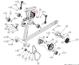 Precor AMT12 HCOM 833 835 Elliptical Travel Stop Bumper PPP000000301167101 - hydrafitnessparts