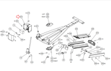 Precor C546i EFX 546I 556i 576i Elliptical Lift Pedestal Rear Assembly 39784-103 - hydrafitnessparts