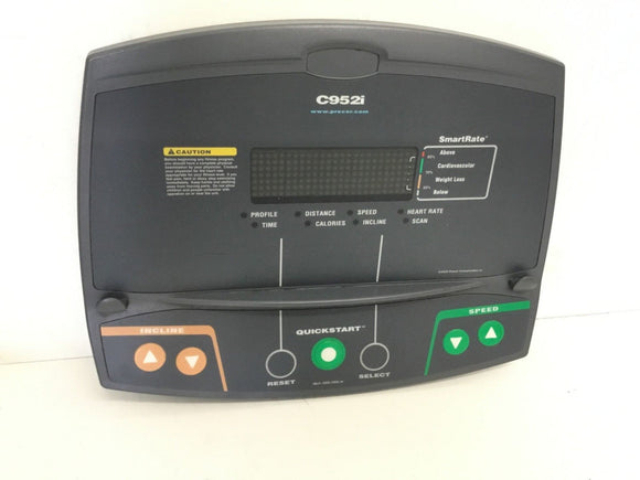 Precor C952i 952i Treadmill Display Console Assembly 48317-101 - fitnesspartsrepair