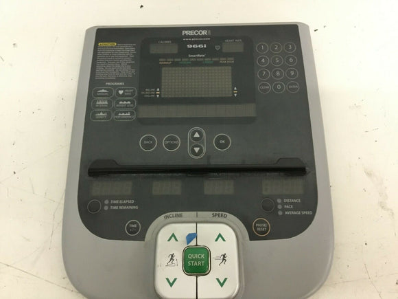 Precor C966i Commercial Treadmill Display Console Panel PPP000000048772111 - fitnesspartsrepair