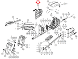 Precor EFX 225 245 Elliptical Right Side Drive Cover Assembly PPP000000RX3L7Q000 - fitnesspartsrepair
