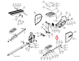 Precor EFX 447 Elliptical Left Pedal Arm PPP000000034151105 - fitnesspartsrepair