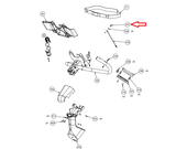 Precor EFX 447 Elliptical Screw 10X.75 PPP00000PKCN019075 - fitnesspartsrepair