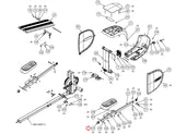 Precor EFX4X7 Elliptical Stair Arm Wheel Assembly PPP000000048337101 & 48337-101 - hydrafitnessparts