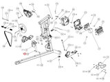 Precor Elliptical Clevis Pin Retainer Cotter 10400-103 - hydrafitnessparts