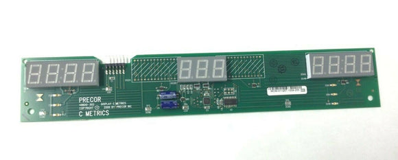 Precor Elliptical Display Console Electronic Board MFR-48600-403-a or 48947-103 - hydrafitnessparts