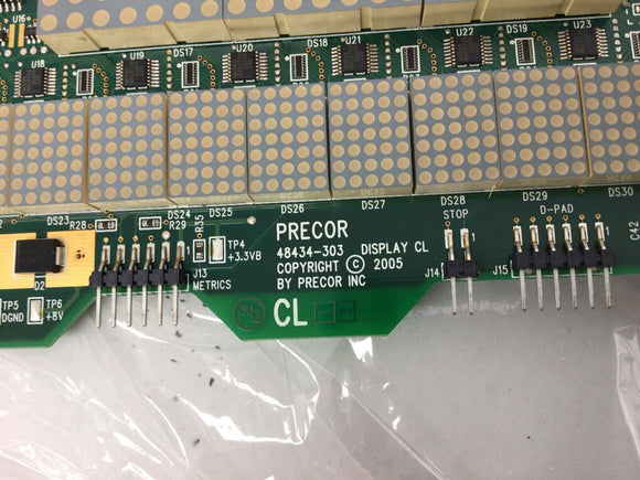 Precor Elliptical Display Console Electronic Board MOM-004472-0640-638 48434-403 - hydrafitnessparts