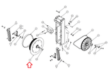 Precor Elliptical Drive Belt Input Pulley Assembly 44300-103 - fitnesspartsrepair