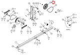Precor Elliptical Flywheel Pulley Assembly PPP000000038324101 - hydrafitnessparts