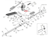 Precor Elliptical Left Pedal PPP000000057055102 - fitnesspartsrepair