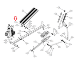 Precor Elliptical Ramp Lift Pivot Bracket 49992-101 - fitnesspartsrepair