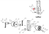 Precor Elliptical Retainer Sensor Cover 47553-102 - hydrafitnessparts