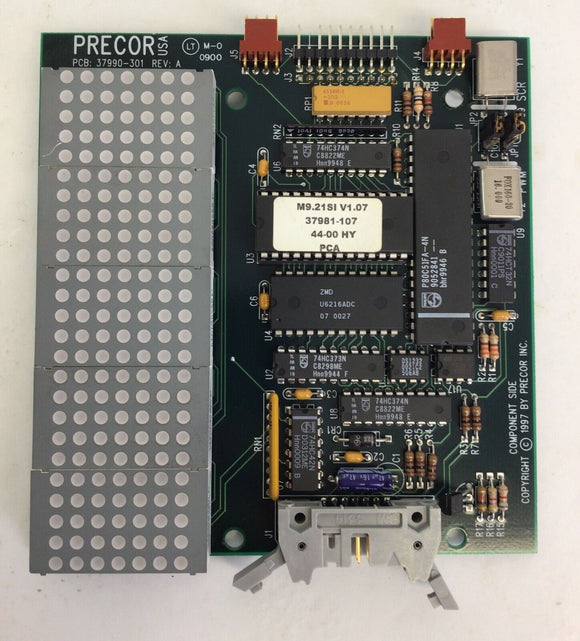 Precor M9.21 Si 9.2xTreadmill Display Console Electronic Circuit Board 43084-103 - hydrafitnessparts