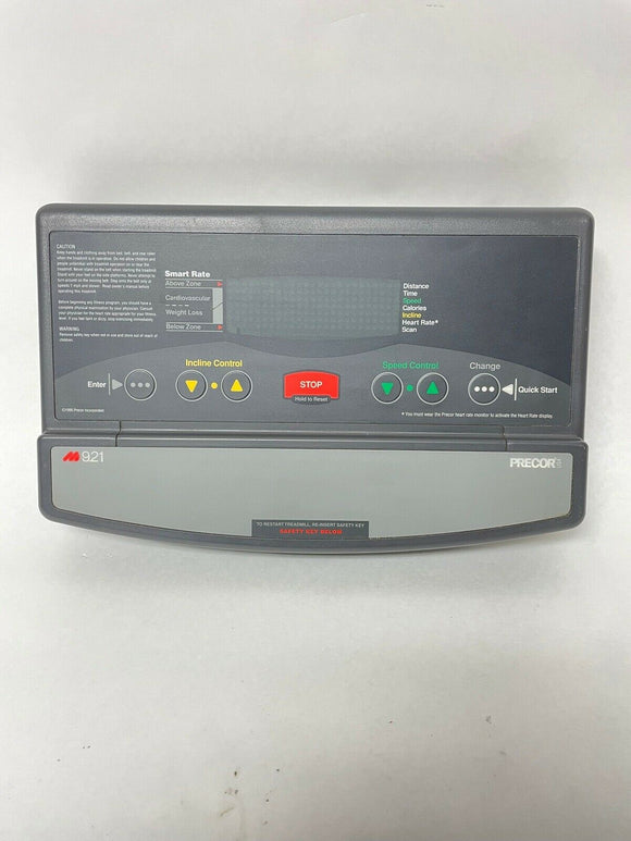 Precor M9.2x 9.2x 9.21s 2X Treadmill Display Console Panel 37204-101 & 50971-108 - hydrafitnessparts