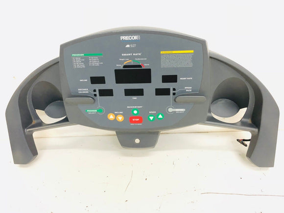 Precor M9.2x - M9.27 Treadmill Upper Display Console Assembly PPP000000059082101 - fitnesspartsrepair