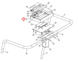 Precor M9.2x M9.2s 51 Treadmill Display Console Assembly 92sblkcon - fitnesspartsrepair