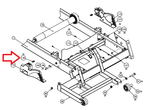 Precor M9.31 9.3x C932 C934 C936i M9.3x Treadmill Retainer PPP000000010136107 - fitnesspartsrepair